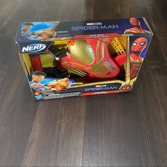 🕷Nerf Spider-Man Web Bolt Blaster Marvel Studios - Picture 2 of 16